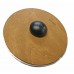 Tavoletta propriocettiva WOOD Balance Board diametro cm.45 x h.8. Realizzata in legno+piano gommato grip antiscivolo